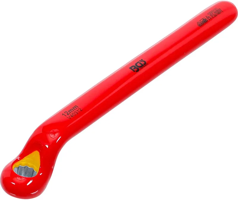 VDE-ringsteeksleutel diep gebogen SW 12 mm - 72012 by BGS technic – product image