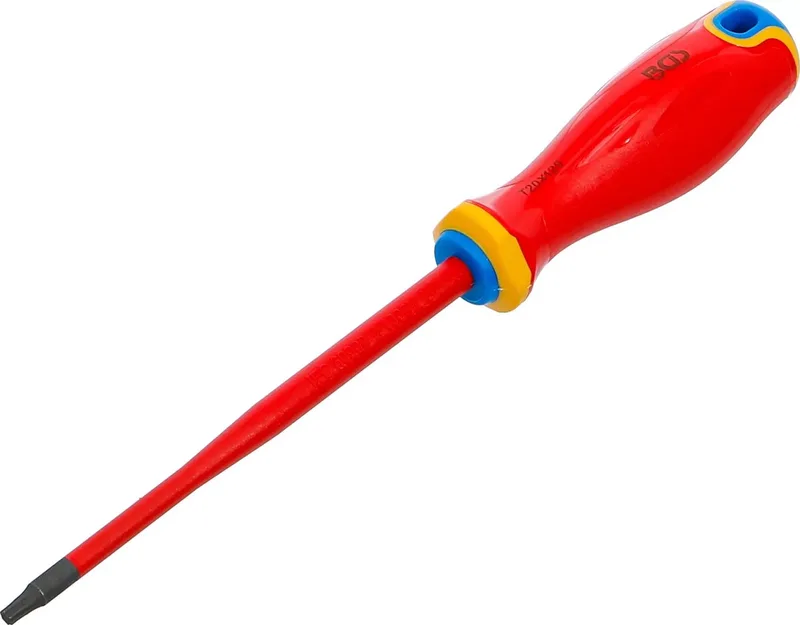 VDE schroevendraaier - extra dunne punt - Torx T20 von BGS technic, Blau – Produktbild