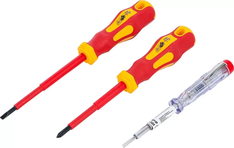 VDE schroevendraaierset - 3 delig de BGS technic, Jaune – image du produit