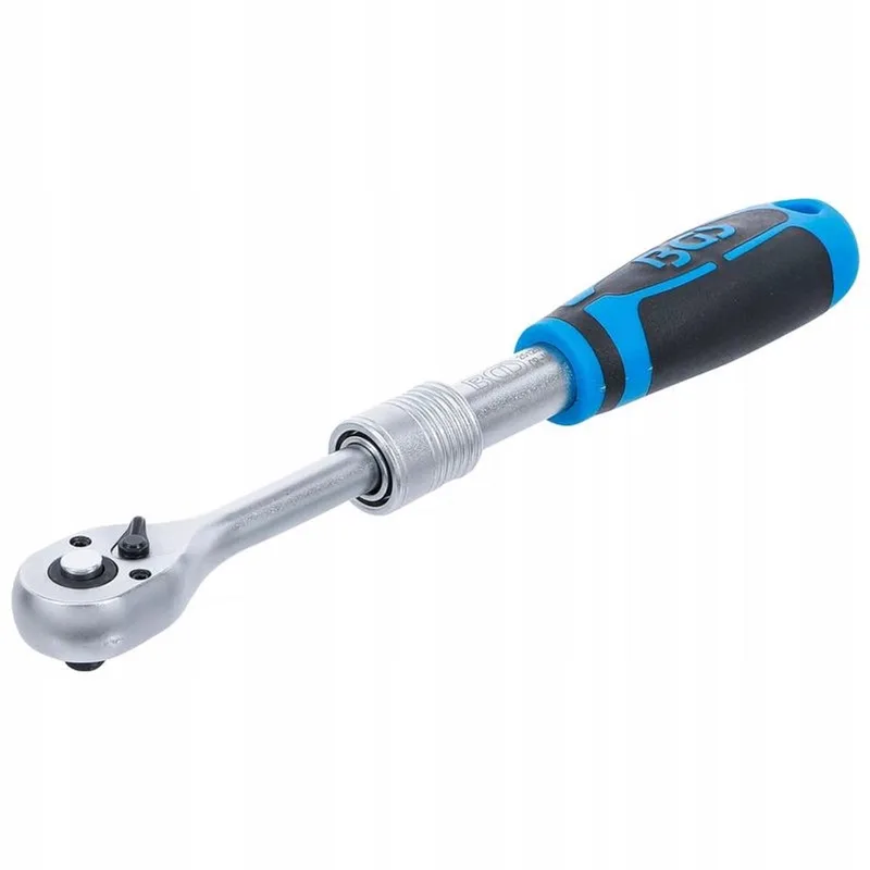 Verstelbare ratel 1/4" 6,3 mm, 190-225 mm, 72 tanden de BGS technic – image du produit