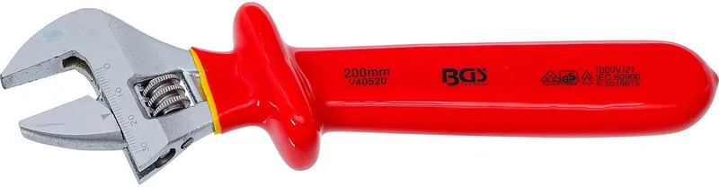 Verstelbare VDE moersleutel - max. 34 mm van BGS technic – productafbeelding