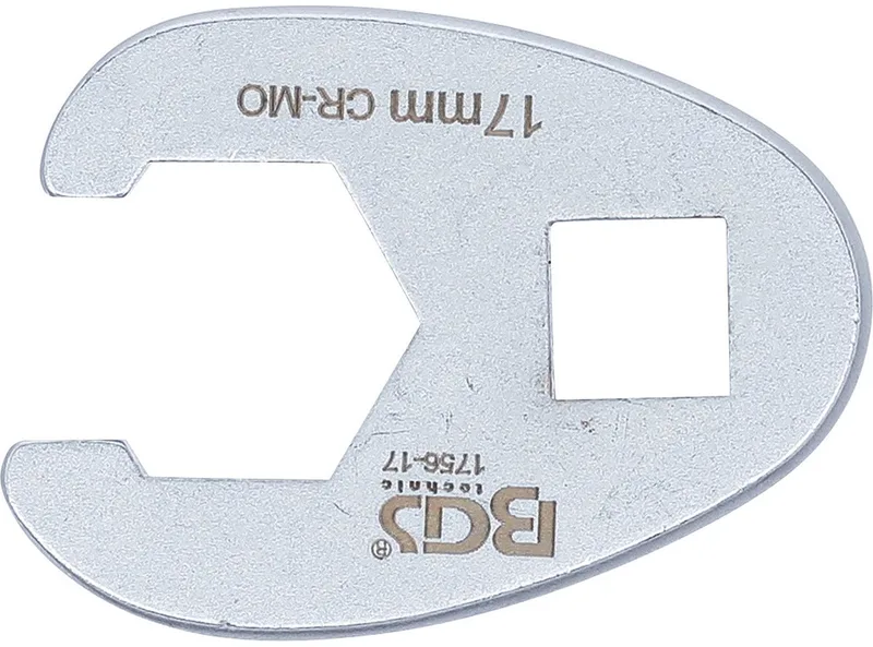 Vierkante moersleutel aandrijving 10 mm (3/8") SW 17 mm ... by BGS technic – product image