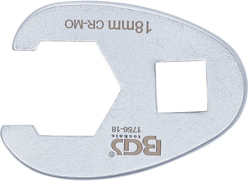 Vierkante moersleutel aandrijving 10 mm (3/8") SW 18 mm ... by BGS technic – product image