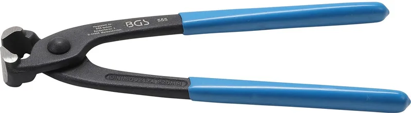 Vlechttang - knijptang - geisoleerd 220 mm ISO 9242A, BGS 555 de BGS technic, Bleu, Noir – image du produit