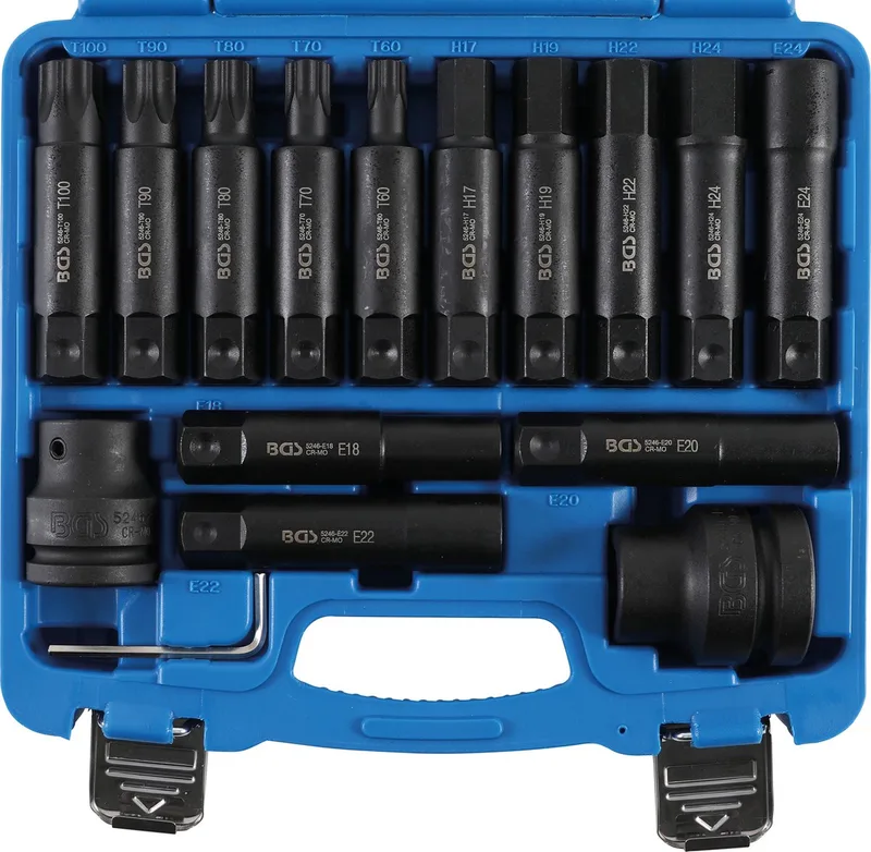 Vrachtwagen bitset 3/4 en 1 16 delig van BGS technic – productafbeelding
