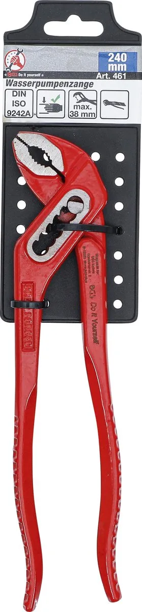 Waterpomptang 240 mm von BGS technic, Rot – Produktbild