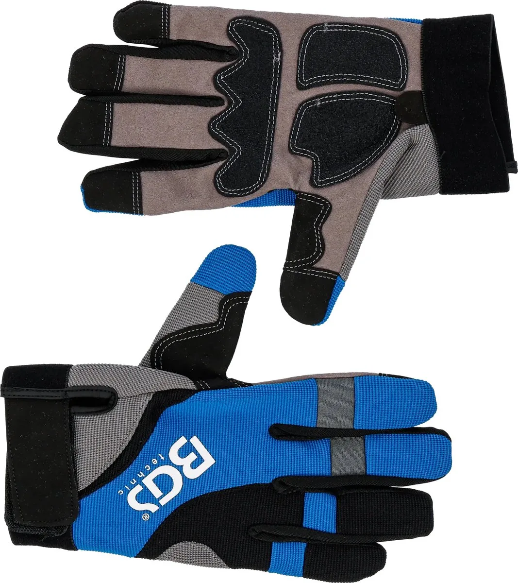 Werkhandschoenen - maat 9 (L) by BGS technic, Blue – product image