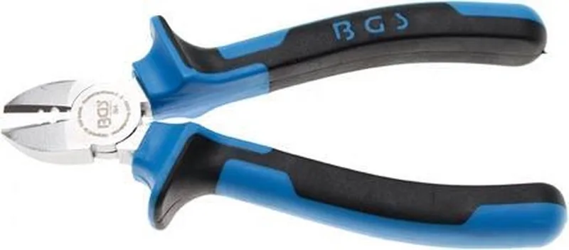zijkniptang stripfunctie 165 mm - 394 von BGS technic, Blau – Produktbild