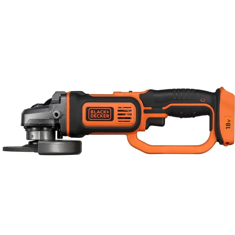 18V 125mm haakse slijper - zonder accu en lader - BCG720N-XJ van Black+Decker – productafbeelding 2 van 2
