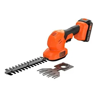 18V 2.0Ah Gras- en struikschaar met verwisselzonder accu en lader bladen - BCSS18D1-QW von Black+Decker – Produktbild 2 von 6