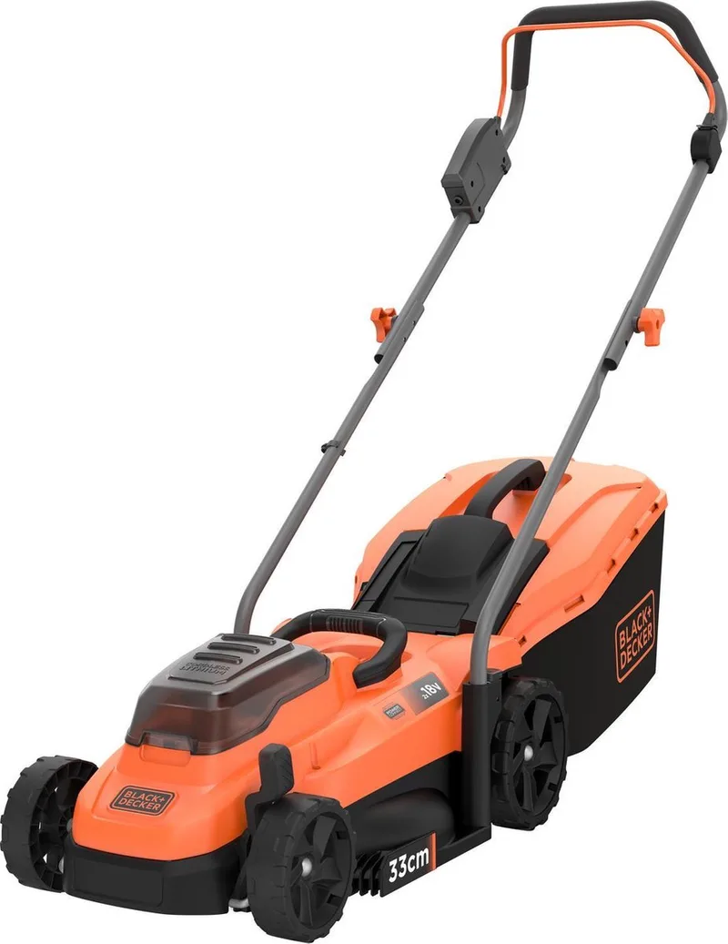 18V 33cm Grasmaaier, 35L opvangbak zonder accu en lader - BCMW3318N-XJ de Black+Decker – image du produit