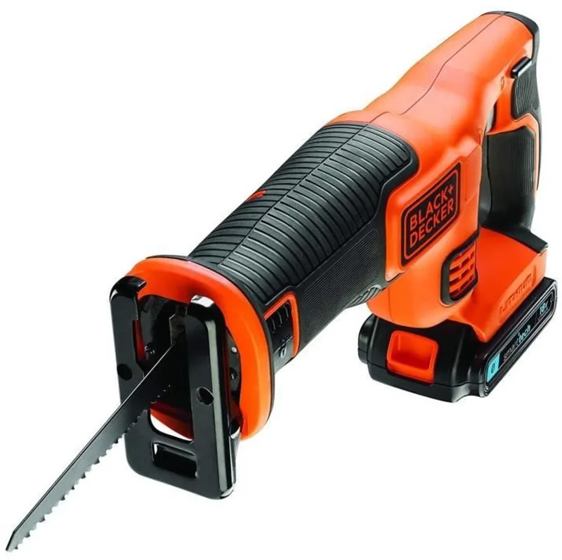 18V reciprozaag - 1x2.5Ah, 1A lader - BDCR18E1-QW by Black+Decker – product image