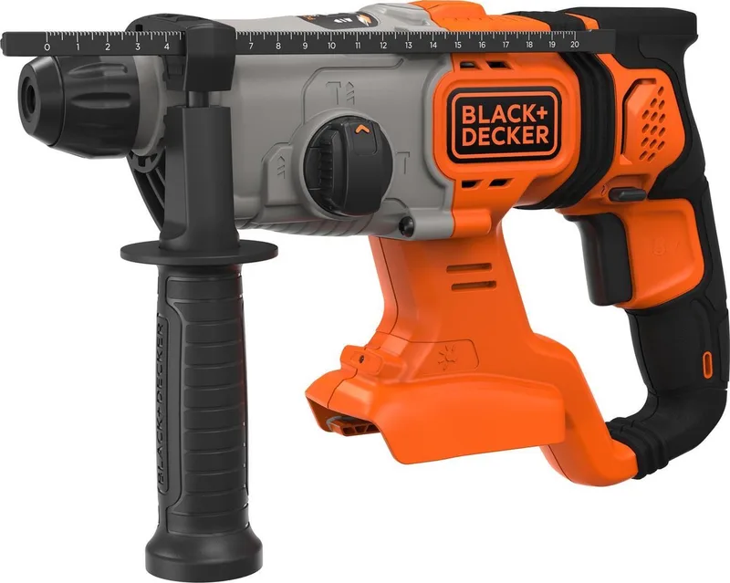 18V SDS+ Boorhamer - zonder accu en lader - BCD900B-XJ von Black+Decker – Produktbild