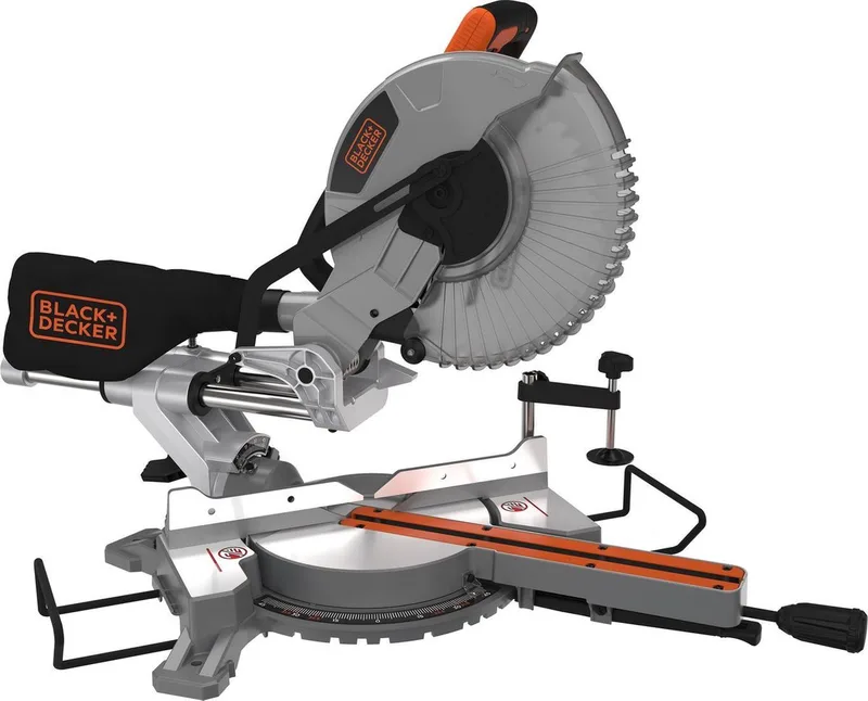 2100W 254mm afkort- en verstekzaag - BES710-QS by Black+Decker – product image