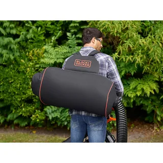 3000W Tuinruimer Bladblazer met rugzaksysteem - BEBLV300-QS de Black+Decker – image du produit 4 sur 6