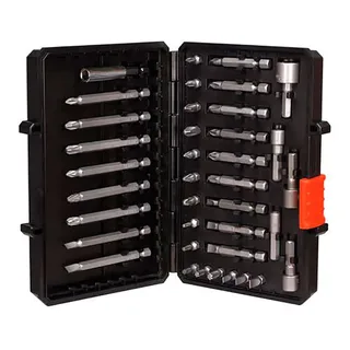 38 delige bits- en doppen set - A7202-XJ by Black+Decker – product image 2 of 3