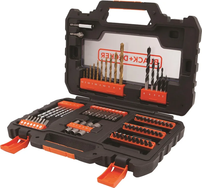 76 delige schroef/boorset - A7231-XJ von Black+Decker – Produktbild