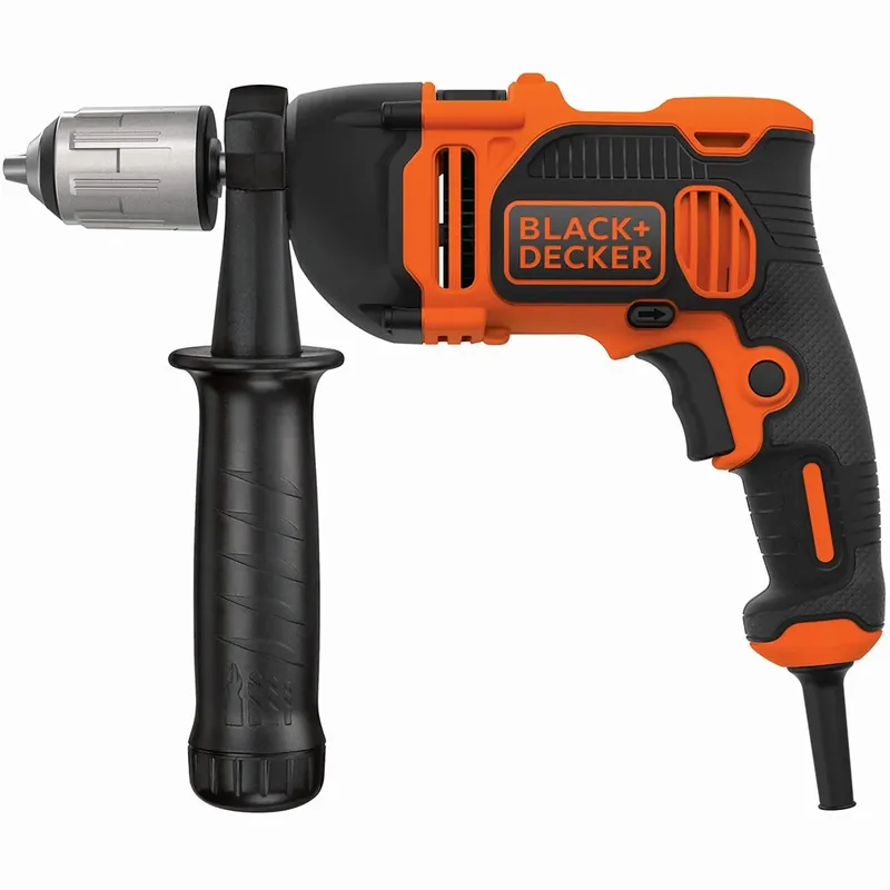 850W klopboormachine, 1 snelheid, koffer - BEH850K-QS von Black+Decker – Produktbild 2 von 2