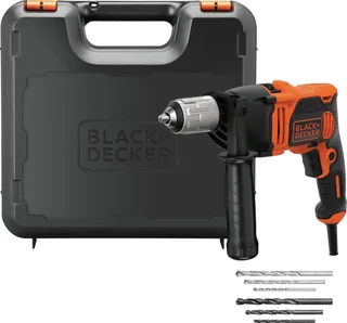850W klopboormachine, 1 snelheid, koffer - BEH850K-QS von Black+Decker – Produktbild 1 von 2
