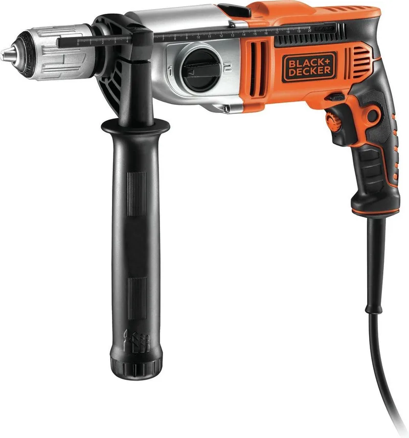 910W Klopboormachine met 2 snelheden - KR911K-QS van Black+Decker – productafbeelding