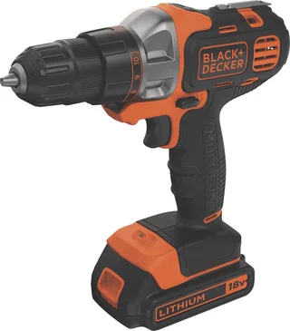 accuschroef-/boormachine - 18v van Black+Decker – productafbeelding 1 van 3