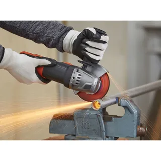 B+D Haakse slijper 900W 115mm van Black+Decker – productafbeelding 2 van 6