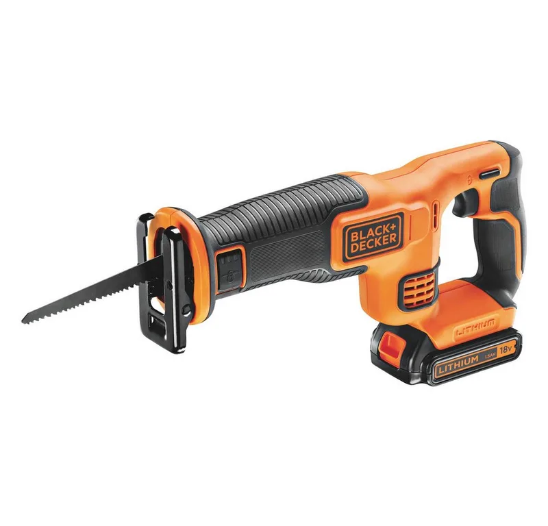 B+D reciprozaag incl. accu/lader van Black+Decker – productafbeelding 2 van 5
