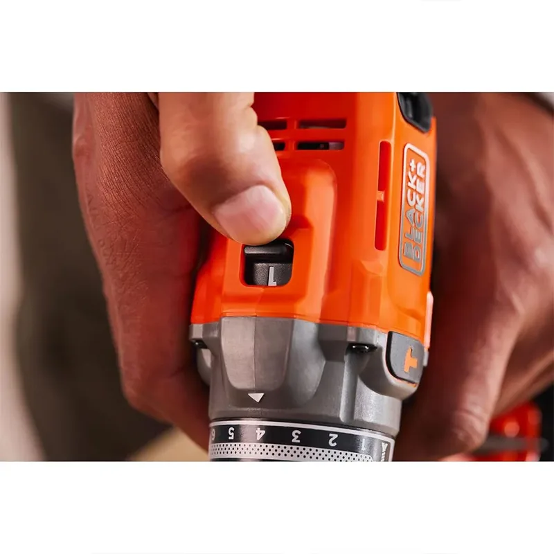Bcd383xn-xj 18v Next Gen Bare Eco Boorhamer by Black+Decker – product image 3 of 3