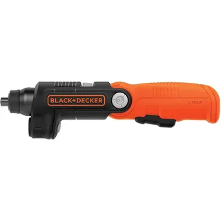BDCSFL20C-QW - Accuschroevendraaier - LED Zaklamp - Ergonomisch - Compact by Black+Decker, Black, Orange – product image 2 of 3