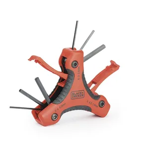 Bdht0-71628 Inbussleutelset 9 Eenheden van Black+Decker – productafbeelding 1 van 2