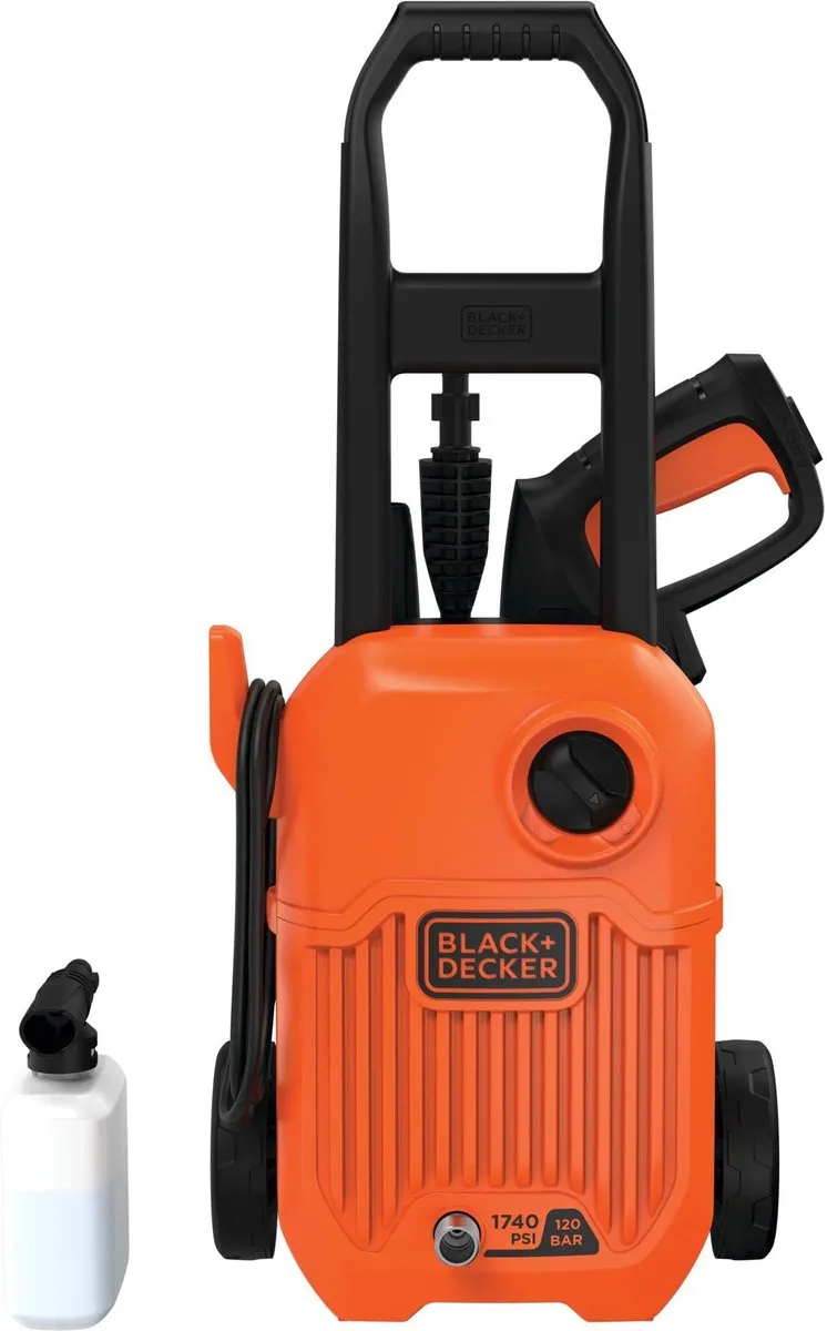 BEPW1650-QS - Hogedrukreiniger - 1650W - 120bar by Black+Decker – product image