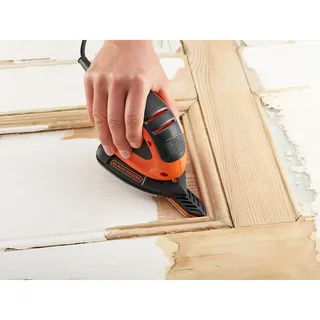 Bew230bc-qs Schuurmachine Met 15 Accessoires 55w Oranje One Size / EU Plug van Black+Decker – productafbeelding 2 van 3