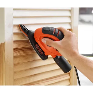 Bew230bc-qs Schuurmachine Met 15 Accessoires 55w Oranje One Size / EU Plug van Black+Decker – productafbeelding 3 van 3