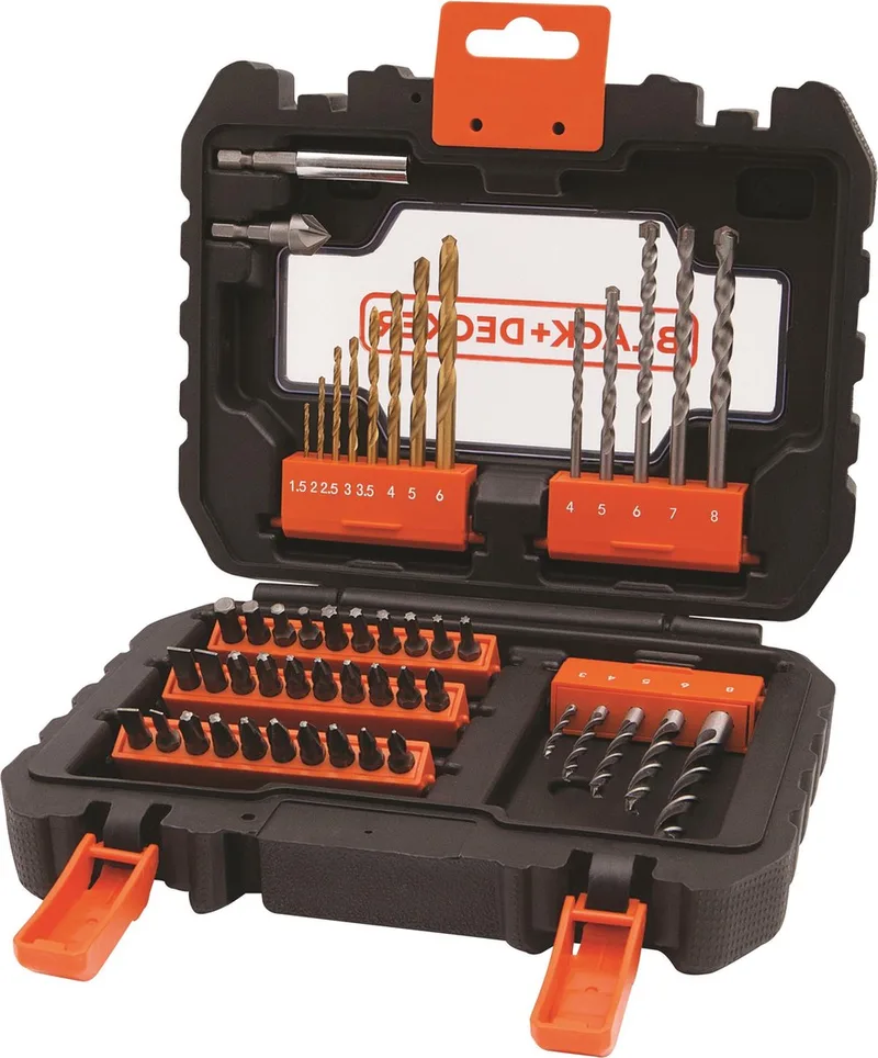 BLACK+DECKER 50-delige schroef/boorset - A7232-XJ by Black+Decker – product image