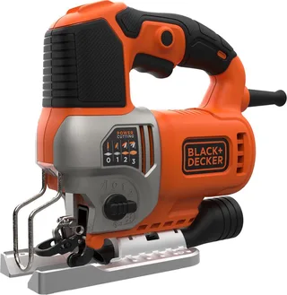 BLACK+DECKER 650W Pendeldecoupeerzaag, koffer - BES610K-QS by Black+Decker – product image 1 of 3