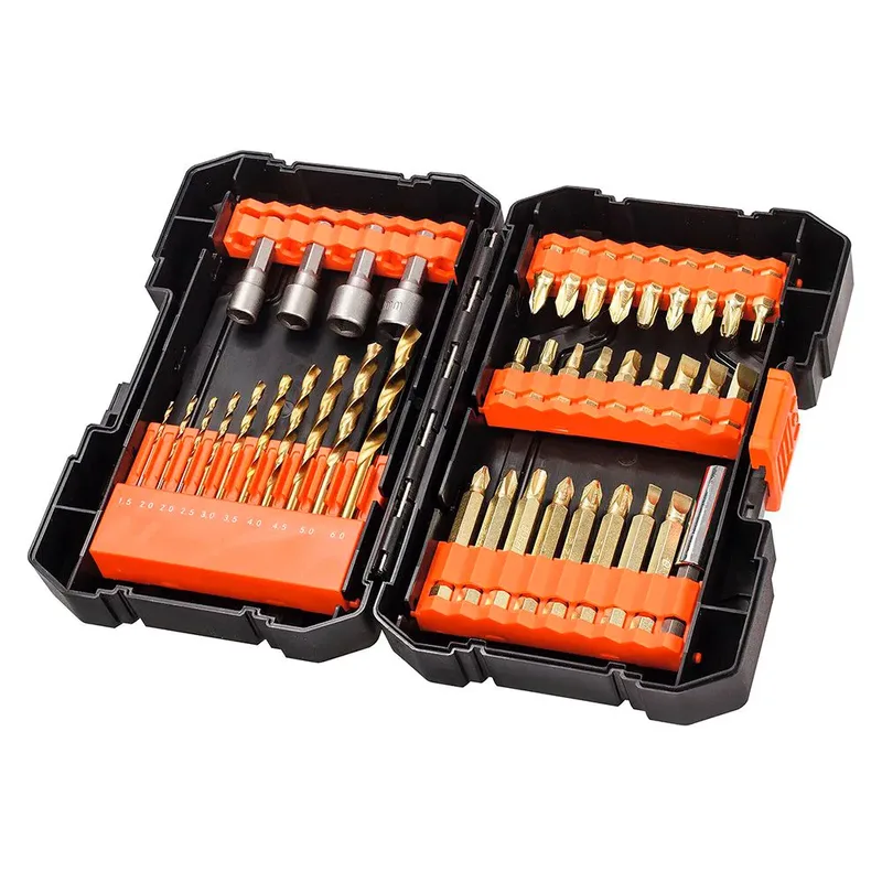 Bohrer-und Spitzen-set 41 Stücke von Black+Decker – Produktbild