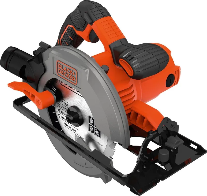 cirkelzaag 1500W - CS1550K-QS de Black+Decker – image du produit