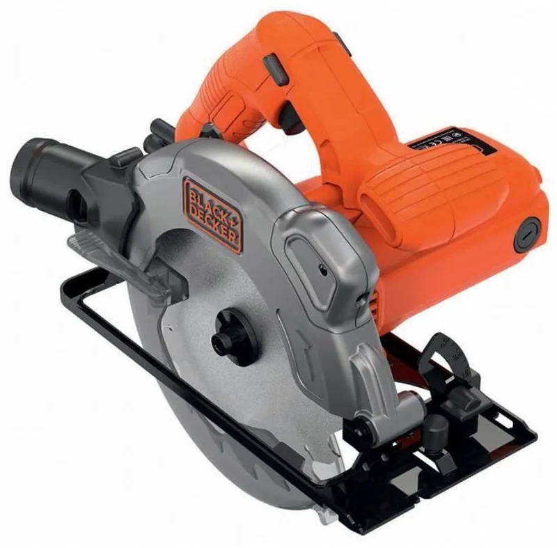 CS1250LK 66mm 1250W cirkelzaag met laser, parallelgeleider en draagtas by Black+Decker – product image
