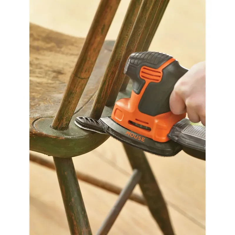 Details Mouse Ka2000qs Schuurmachine 120w van Black+Decker – productafbeelding 2 van 6