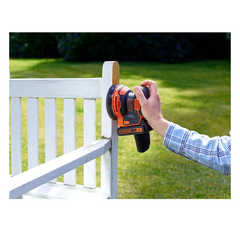 Exzenterschleifer Black & Decker BDCROS18N-XJ Akku-Exzenterschleifer ohne Akku, ohne L de Black+Decker – image du produit 2 sur 5