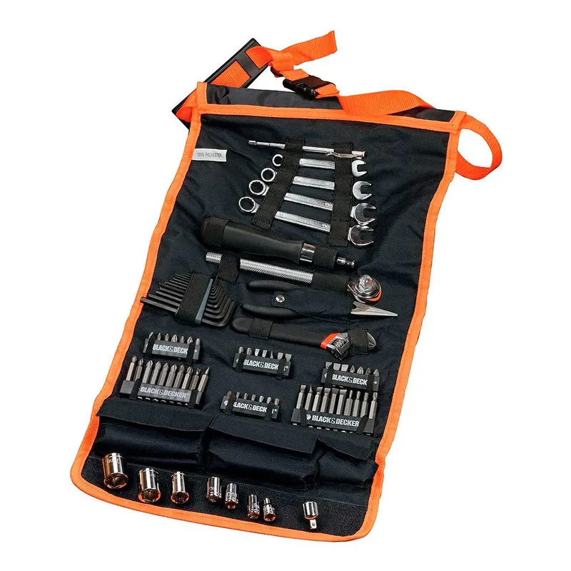 Gereedschapsset 77 Stukken van Black+Decker – productafbeelding