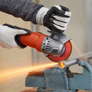 Haakse slijper 750W BEG110A3 Kit Met slijpschijven fra Black+Decker – produktbillede 5 af 8