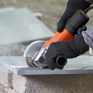 Haakse slijper 750W BEG110A3 Kit Met slijpschijven fra Black+Decker – produktbillede 2 af 8