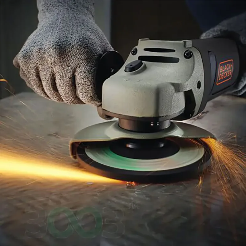 KG1202K-QS Haakse Slijper - 1200 Watt - 125 mm van Black+Decker – productafbeelding 2 van 3