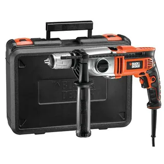 Perceuse à Percussion Avec 2 Vitesses Kr1102k-qs 1100 W de Black+Decker – image du produit 2 sur 3