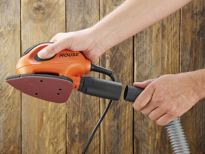 Mouse BEW230-QS detailschuurmachine - 55W - incl. 6 schuurvellen by Black+Decker – product image 4 of 5