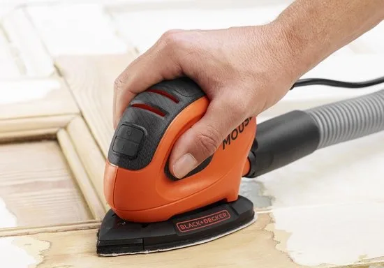Mouse BEW230-QS detailschuurmachine - 55W - incl. 6 schuurvellen by Black+Decker – product image 5 of 5