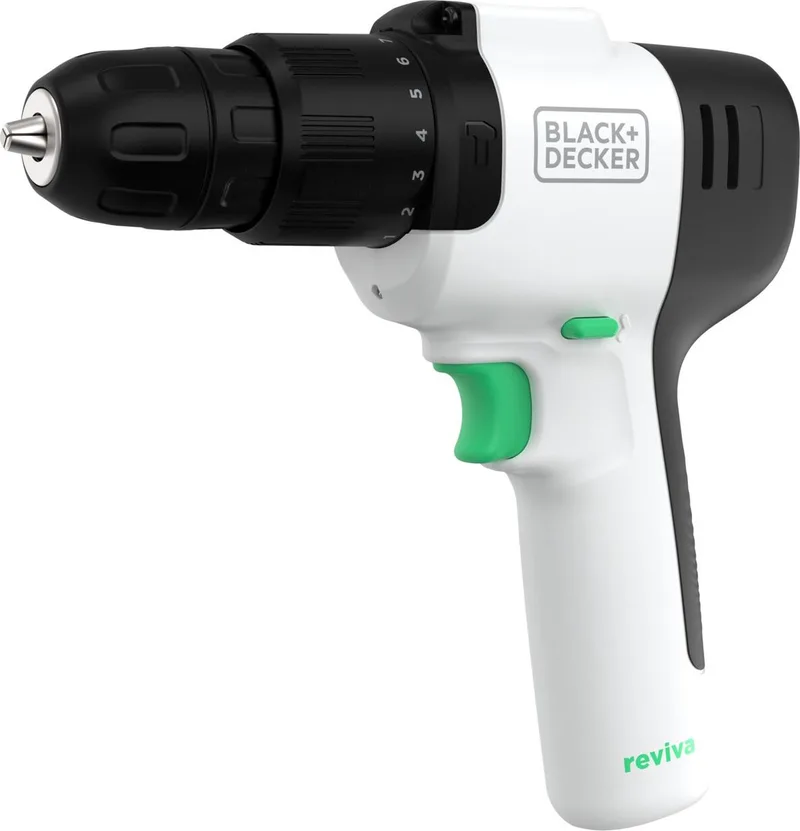 REVIVA 12V 1.5Ah reviva™ Schroefklopboormachine - REVHD12C-QW von Black+Decker – Produktbild