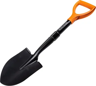 Schep - metaal - 65 cm - tuinschop / tuinieren / camping - kleine compacte schep by Black+Decker – product image 1 of 4