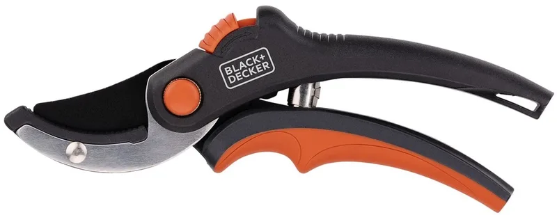 Snoeischaar - 14 Knipcapaciteit - Gehard Stalen Blad - Soft Grip Handvat - 20x6x1.6 CM - Bloemenschaar - Tuinschaar - Heggenschaar by Black+Decker – product image